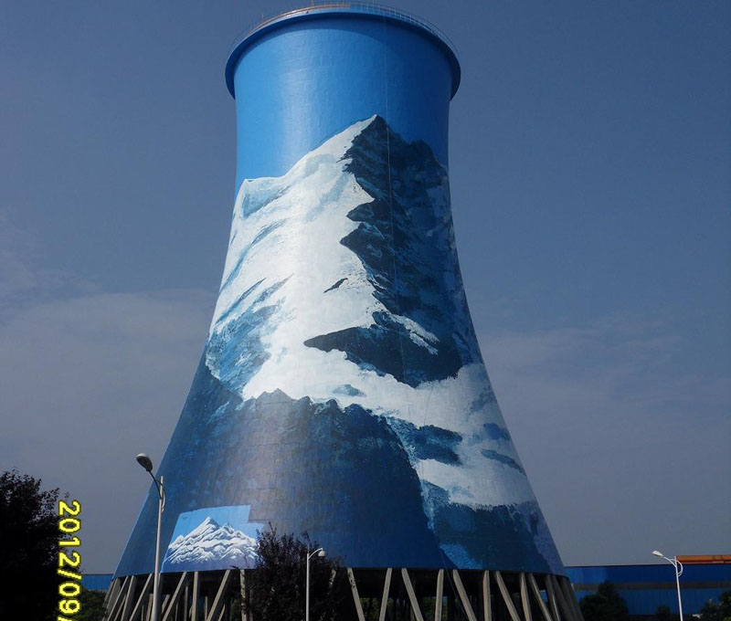 煙囪防腐固斯特涂料施工控制要點及方案應用情況