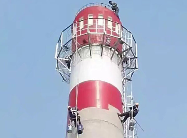 煙囪防腐刷涂料施工時(shí)會有哪些操作？