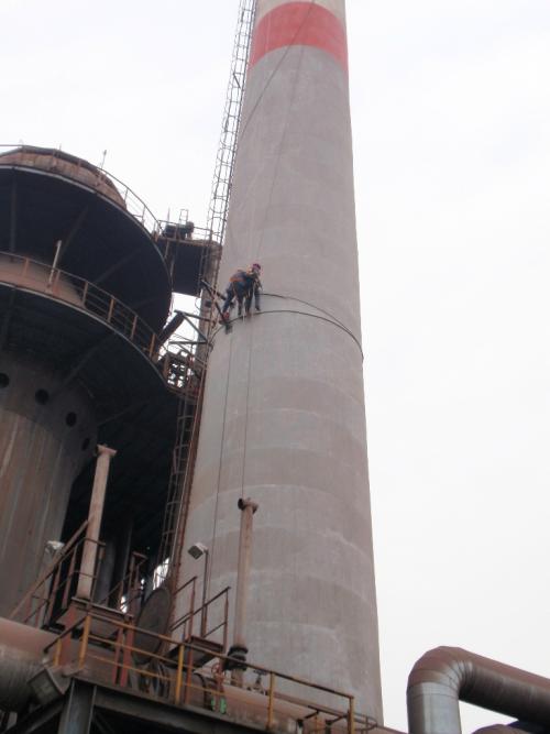 煙囪防腐施工怎么避免滲漏問題？