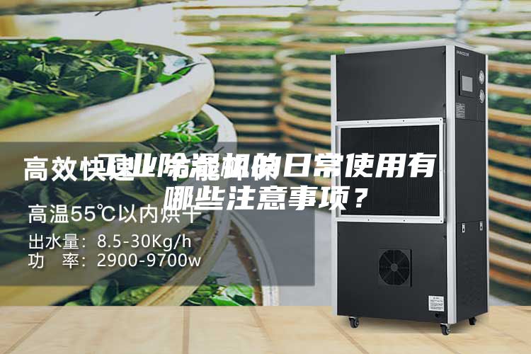 工業除濕機的日常使用有哪些注意事項？