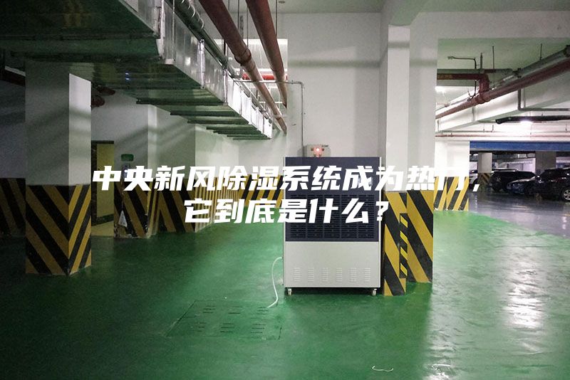 中央新風除濕系統成為熱門，它到底是什么？