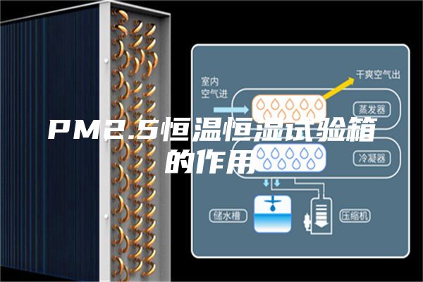 PM2.5恒溫恒濕試驗(yàn)箱的作用