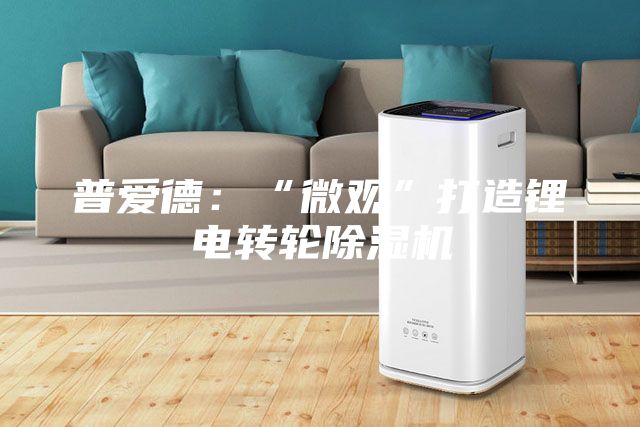 普愛德：“微觀”打造鋰電轉(zhuǎn)輪除濕機(jī)