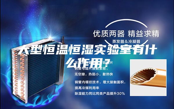 大型恒溫恒濕實驗室有什么作用？