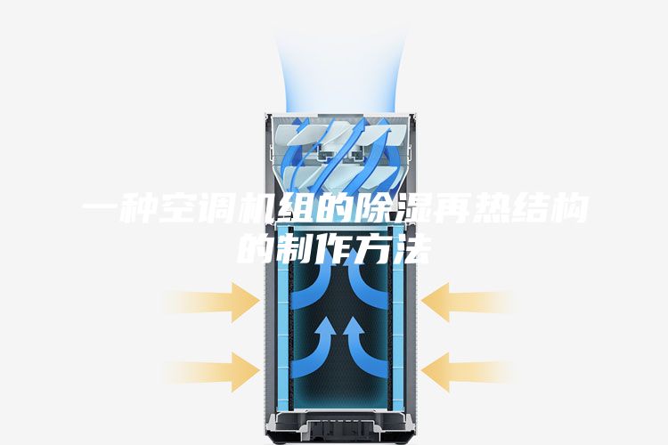 一種空調(diào)機組的除濕再熱結(jié)構(gòu)的制作方法