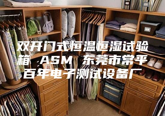 雙開門式恒溫恒濕試驗箱 ASM 東莞市常平百年電子測試設(shè)備廠