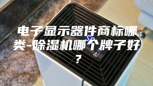 電子顯示器件商標哪類-除濕機哪個牌子好？