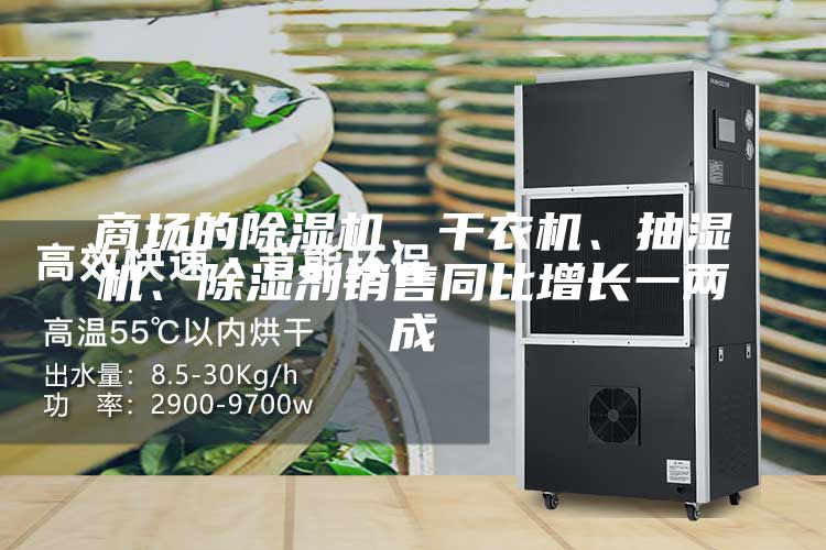 商場的除濕機(jī)、干衣機(jī)、抽濕機(jī)、除濕劑銷售同比增長一兩成