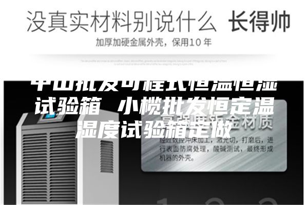 中山批發可程式恒溫恒濕試驗箱 小欖批發恒定溫濕度試驗箱定做